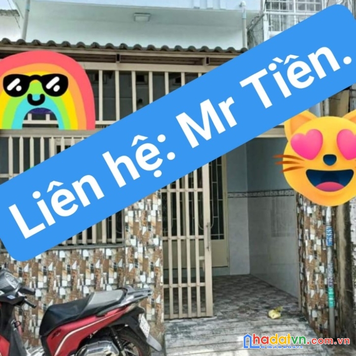 Chủ ngợp bán gấp nhà mặt tiền kinh doanh, sát ql1a, gần tân kỳ tân quý, aeon tân phú, sổ vuông