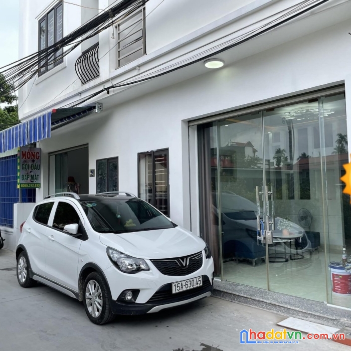 Nhà lô góc 2 mặt ngõ đường đằng hải, ô tô đỗ trong nhà chỉ 2,35 tỷ