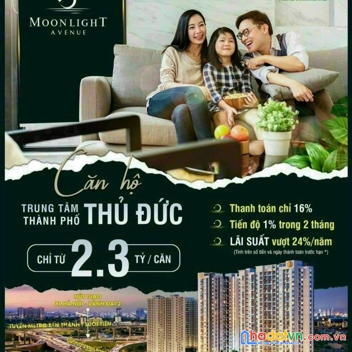 Mua dự án moonlight avenue mức chiết khấu lên tới 24%