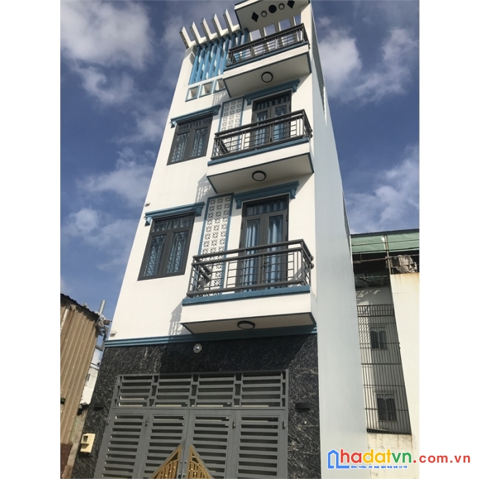 Chính chủ gủi bán nhà mới xây, 4 tầng, 4.5 x 13.5m, bình thành, p. bình hưng hòa b, q. bình tân.