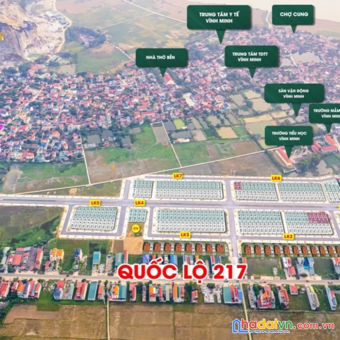 Hót hót nhanh tay sở hữu ngay 4 lô góc siêu đẹp tại: vĩnh lộc -thanh hóa