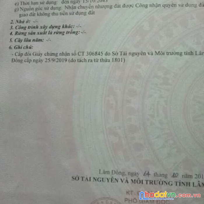 Chính chủ cần tiền bán gấp lô đất hẻm 360 phan đình phùng, tp bảo lộc, lâm đồng