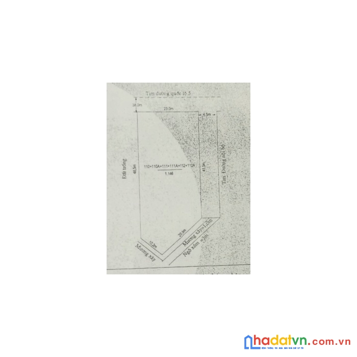 Bán nhà xưởng mặt đường 5 mới gần 2000 m2 38 tỷ