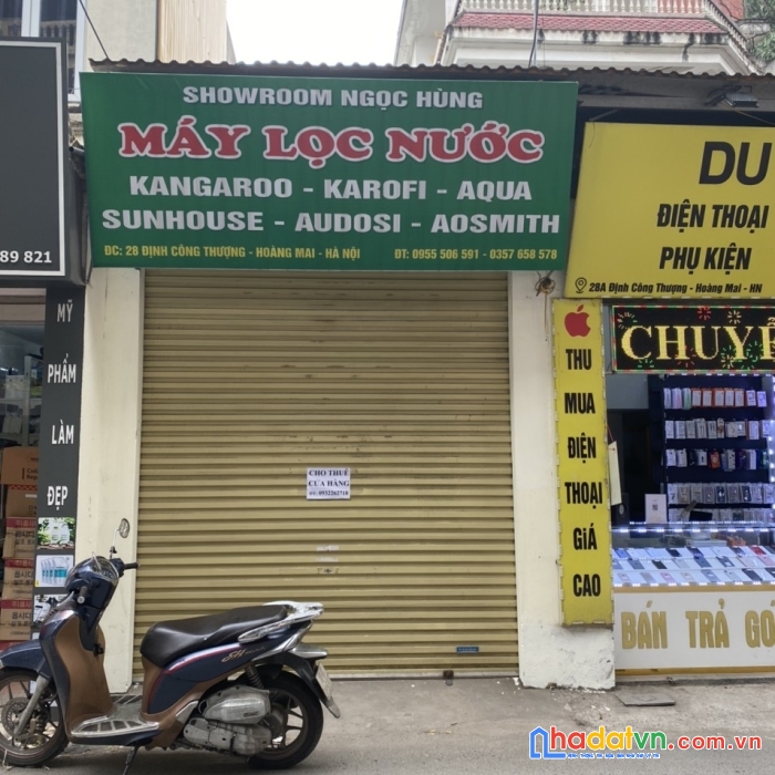 Chính chủ cần sang nhượng mặt bằng tại định công – hoàng mai – hà nội