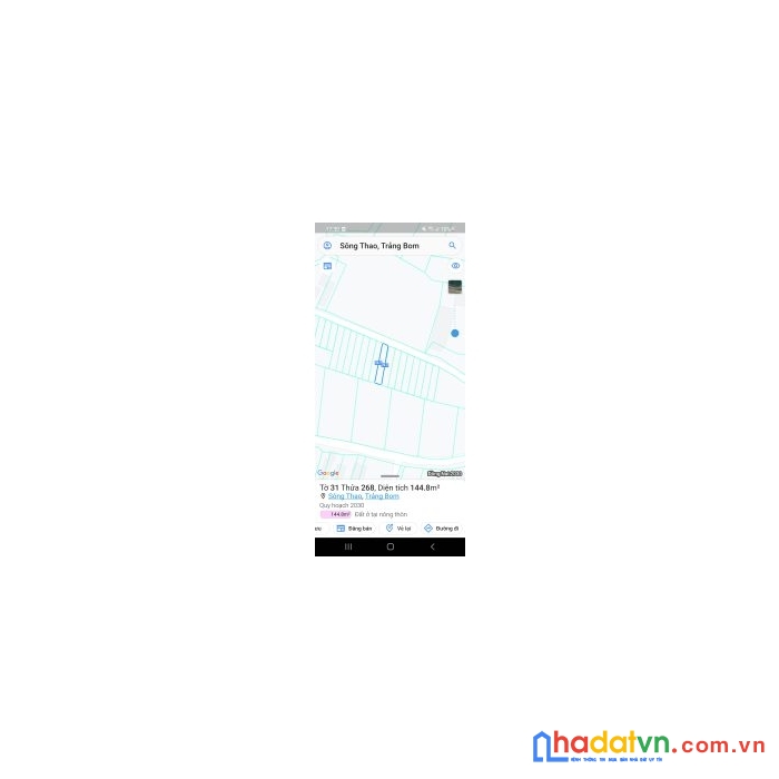 Cần bán lô đất nền vị trí đẹp dự án sông thao tại huyện trảng boom tỉnh đồng nai