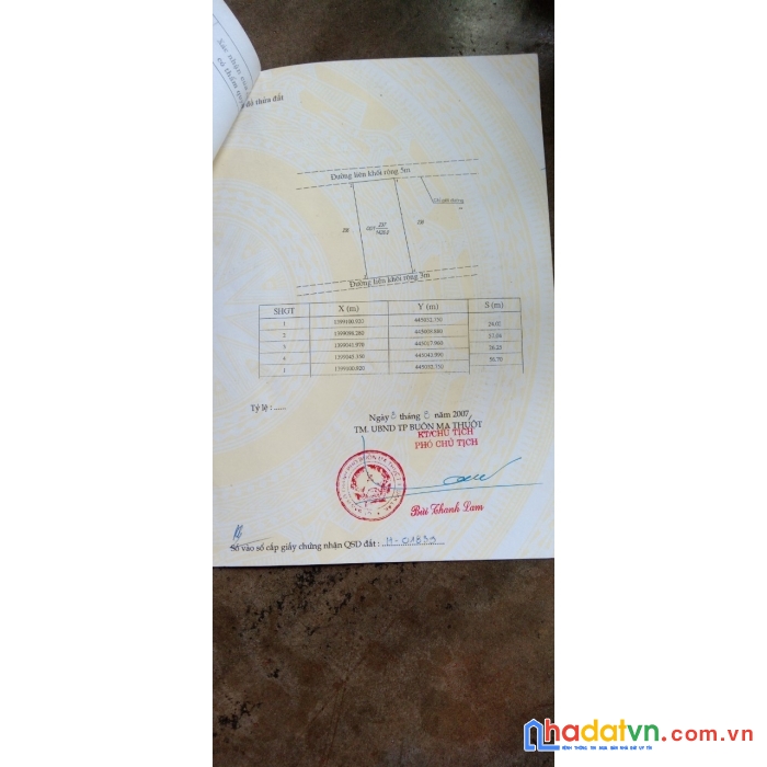 Cần bán đất vị trí đẹp tại tp buôn ma thuật tỉnh đak lak