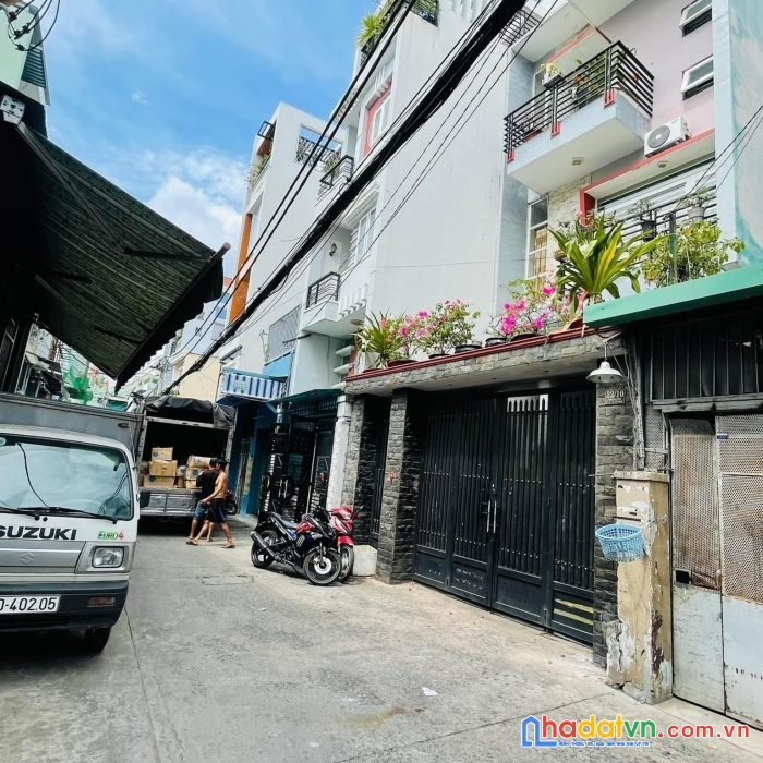 Bán nhà 2 mt hẻm hồng bàng - minh phụng, 12x32m, 3 tầng, 15pn, 25.5 tỷ