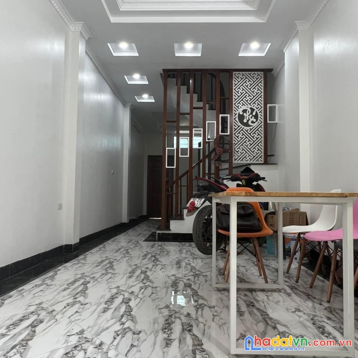 Nhà trương định,dt38m2 x5t,xây mới,ở luôn,giá 3.45