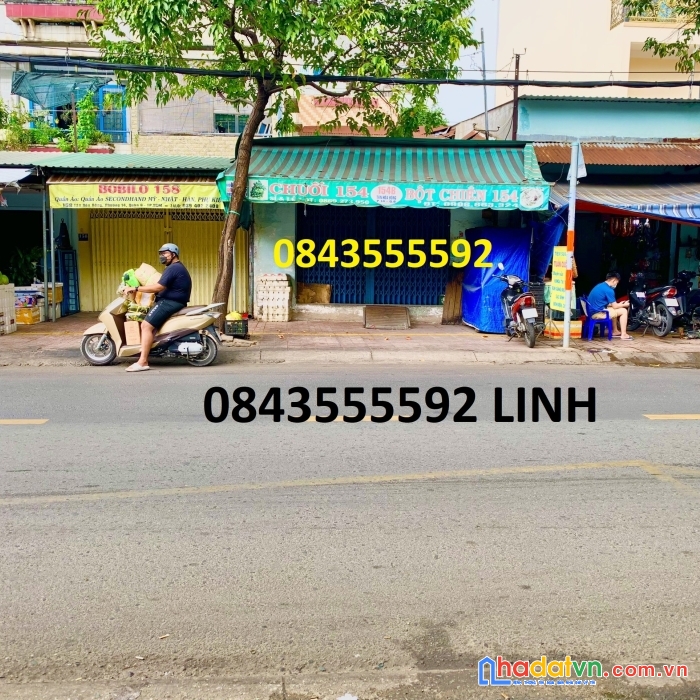 Mặt tiền kinh doanh 4.7x16 tân hòa đông p14q6 1x tỷ 0843555592