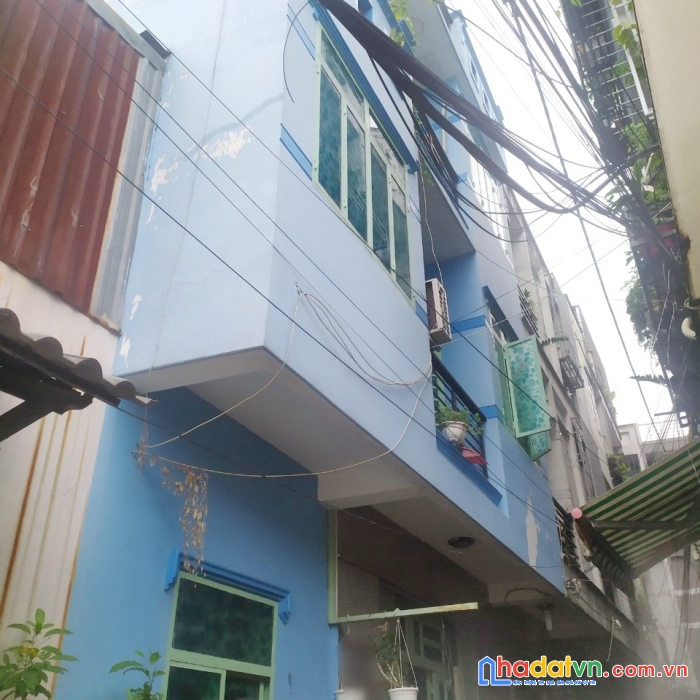 Nhà bán 3tầng hẻm xe hơi đường mai hắc đế f15, quận 8