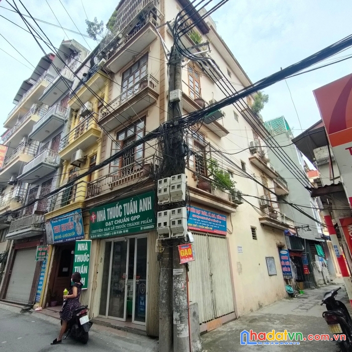 Bán nhà ô góc - ngõ như phố - kinh doanh đa dạng - xây tòa vp thang máy.