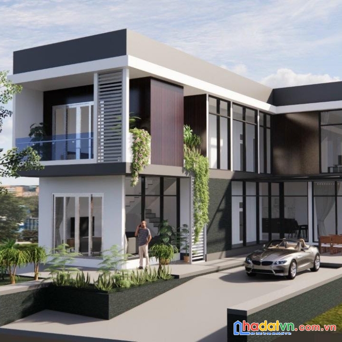 Bán biệt thự sân vườn mặt tiền đường tô vĩnh diện đà lạt thiết kế hiện đại