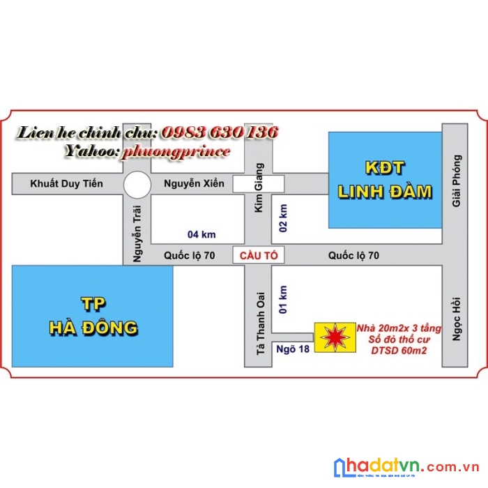 Chính chủ bán nhà 20m2 3 tầng ngõ 18 tả thanh oai, thanh trì, chỉ 830 triệu