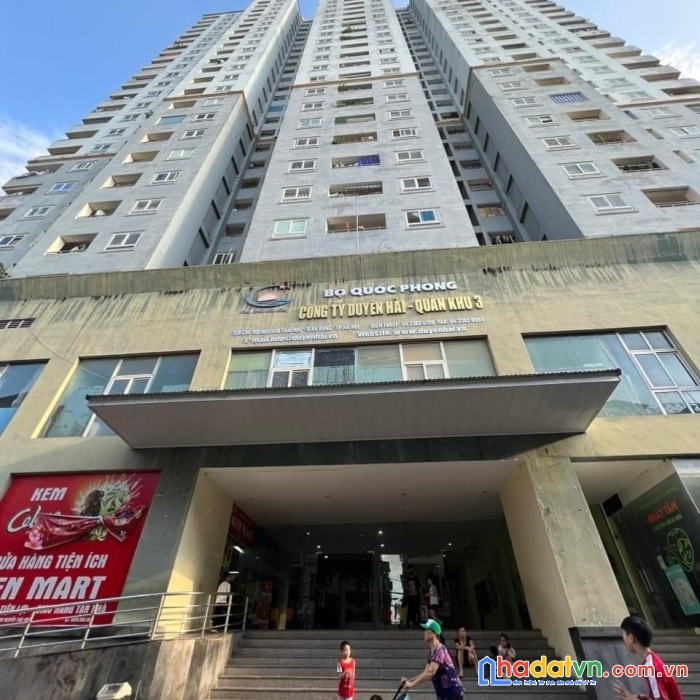 Bán căn hộ 93m2, nguyễn thái học, hà đông, 3 ngủ, 2.1 tỷ.