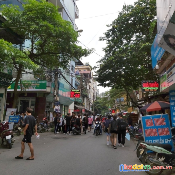 Bán nhà phố trần phú 2 mặt đường kinh doanh, 80m2x4t mt4.3m, nhỉnh 18 tỷ