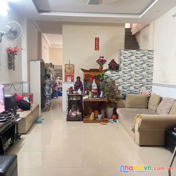 Hxh thẳng, 2mặt tiền hẻm sát mt đường, gần lê văn quới, bốn xã, ko huy hoạch lộ giới, sổ nở hậu,