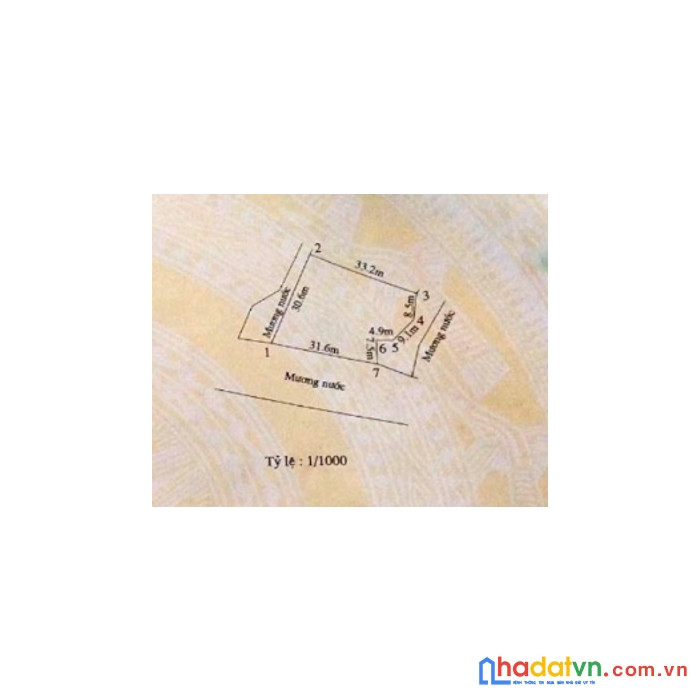 Em bán lô đất diện tích 901m2 chỉ 270 triệu ngay xã hồng thái