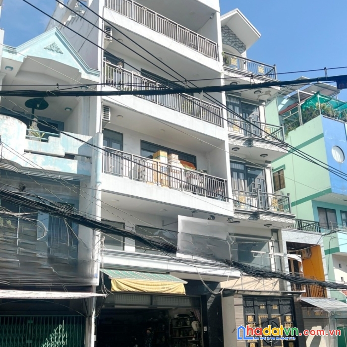Nhà 5 tầng (6.6x13m) mặt tiền hưng phú p10q8 giá : 16.6 tỷ