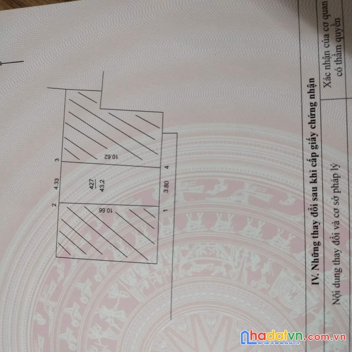 Bán đất tặng nhà cấp 4 nhỏ xinh gần cầu quán gánh thường tín