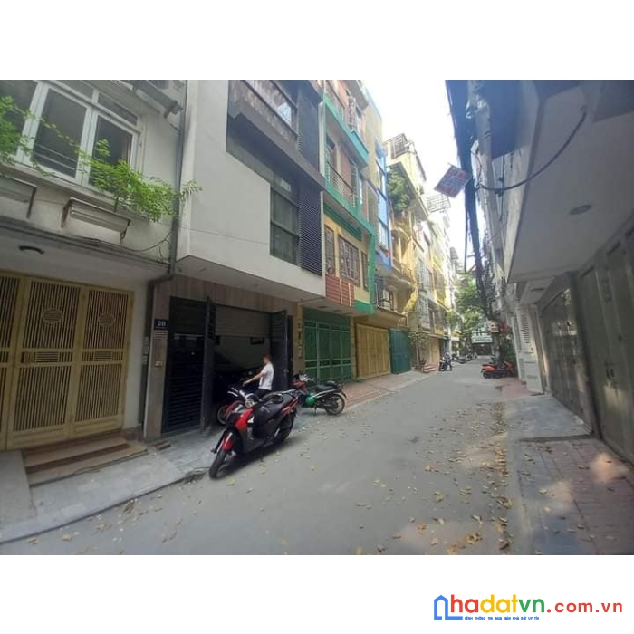 Nhà đẹp thái hà 67m2 x 7 tầng mt 5.2m gara thang máy phân lô có vỉa hè.