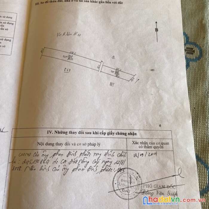 Chính chủ cần bán đất nền tại xã đăk hoà - đăk song - đăk nông