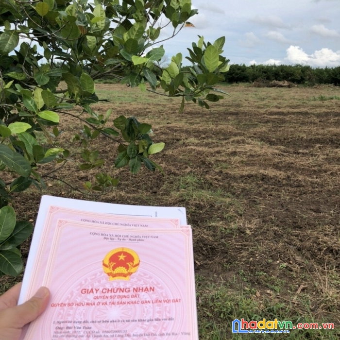 Bán 1000m2 đất vườn vũng tàu , gần biển phước hải