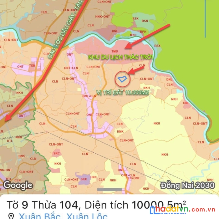 Chính chủ bán 1 mẫu 10000m2 đất tại xuân lộc đồng nai chỉ 699tr/ sào