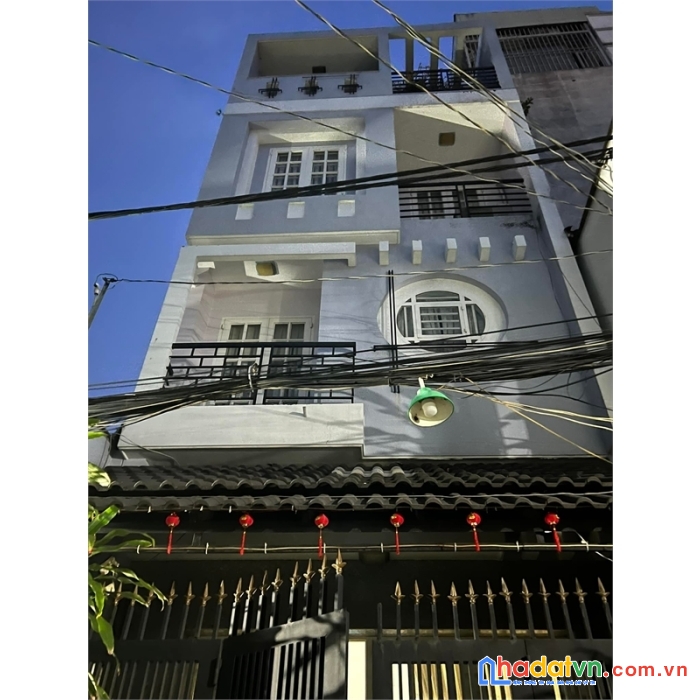 Bán nhà hẻm 4m bê tông, dt 75m2, 5 tầng, 5 x 13m, trần văn ơn, p.tân sơn nhì, q. tân phú.
