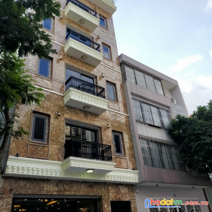 Phố nguyễn văn hưởng - nhà mới siêu đẹp 6 tầng - thang máy dát vàng - mặt tiền 7m - kinh doanh vô