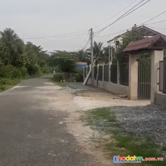 Sở hữu ngay lô đất mặt tiền đường nhựa xã phú túc ,châu thành, bến tre