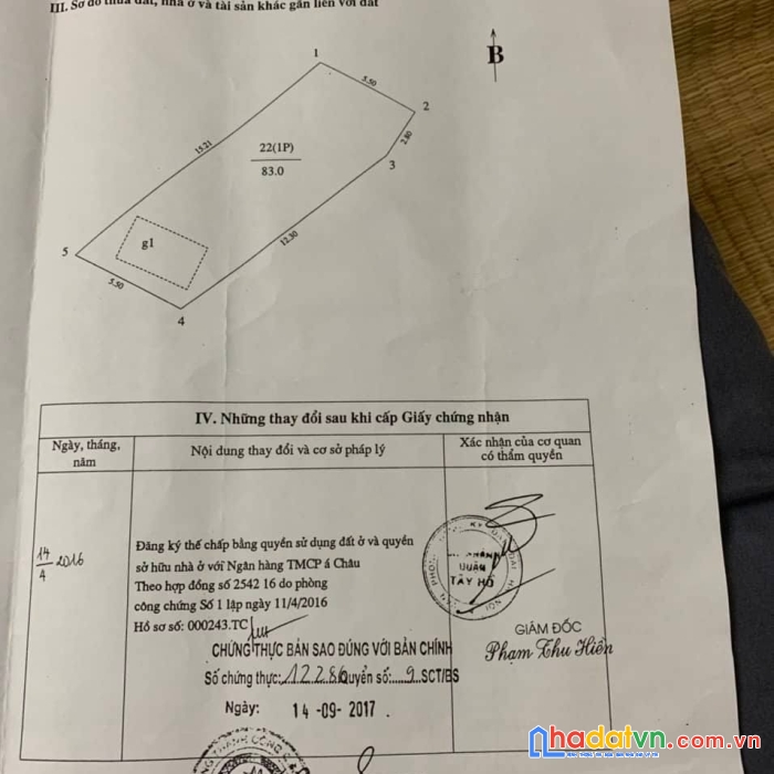 Bán đất tặng nhà c4 mặt đường an dương vương - tây hồ, hàng xóm ciputra