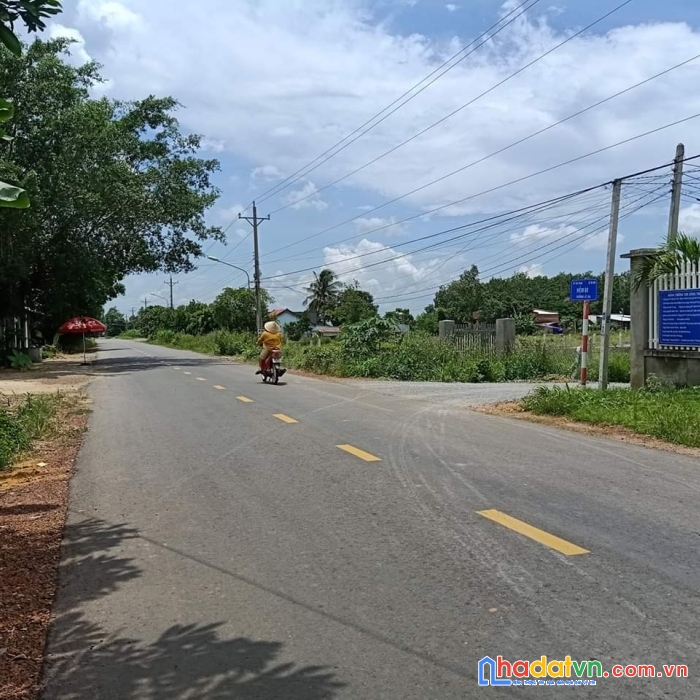 Bán đất tây ninh giá rẻ, mặt tiền đường nhựa