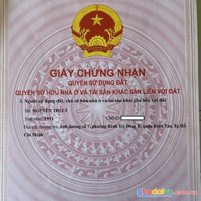 Nhà sổ hồng chính chủ gần aeonmall (8m x 21m) bình tân, có thang máy