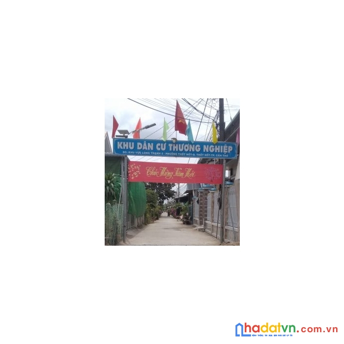 Chính chủ cần bán 2 đất nền khu dân cư thương nghiệp thốt nốt p.thốt nốt, q.thốt nốt, tp.cần thơ