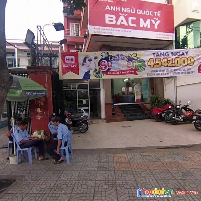 Cho thuê nguyên căn mặt tiền đường hòa bình, p5, q11 - 100tr tháng