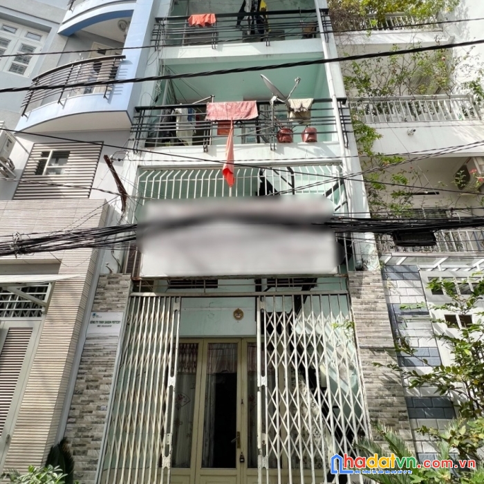 Nhà 3 tầng 2 mặt hẻm xe tải sát chợ hoa đường lê hồng phong p1q10