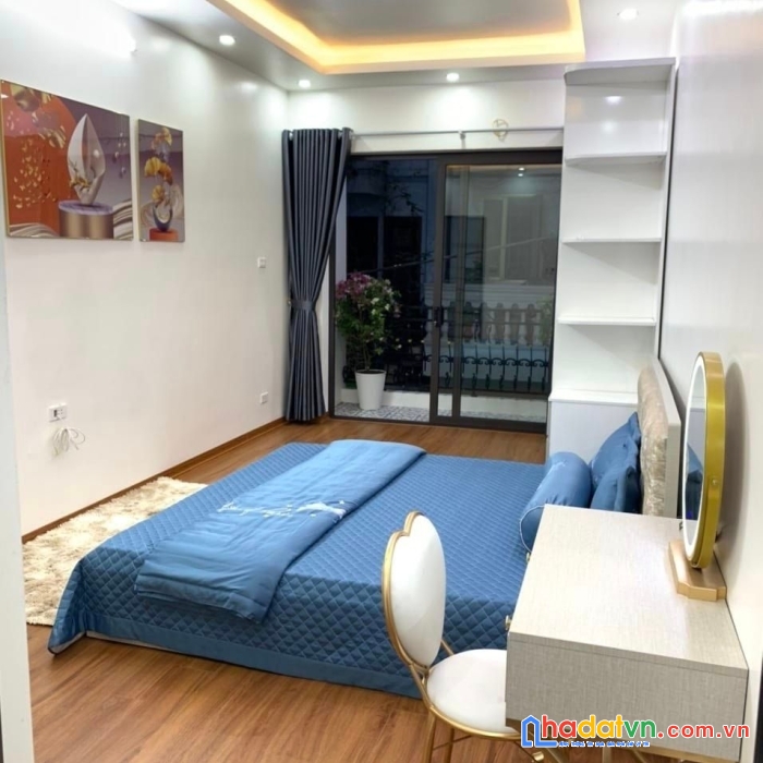 Nhà đẹp đội cấn -- 55m2x5t, mt 4.5m -- ô tô tránh cách 10m, ở luôn, ở sướng.