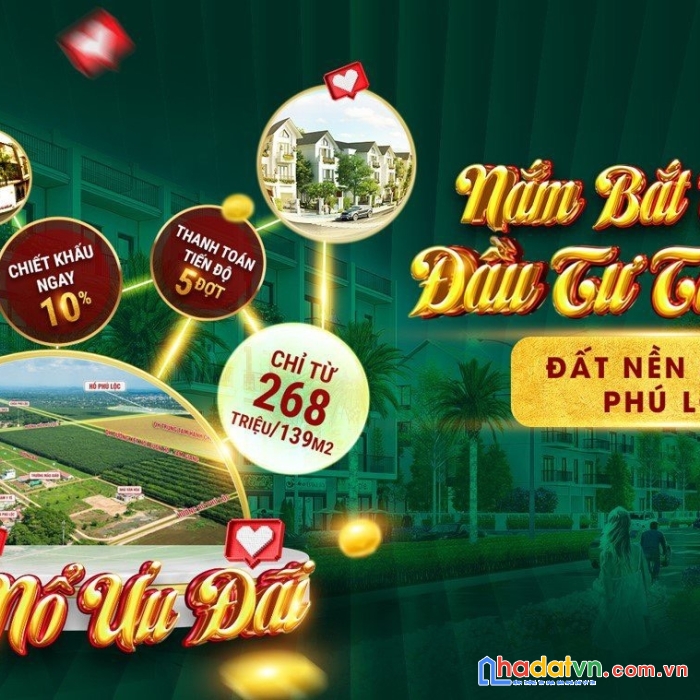 Cơ hội - đầu tư bất động sản cuối năm 2022 _ đất nền kdc phú lộc