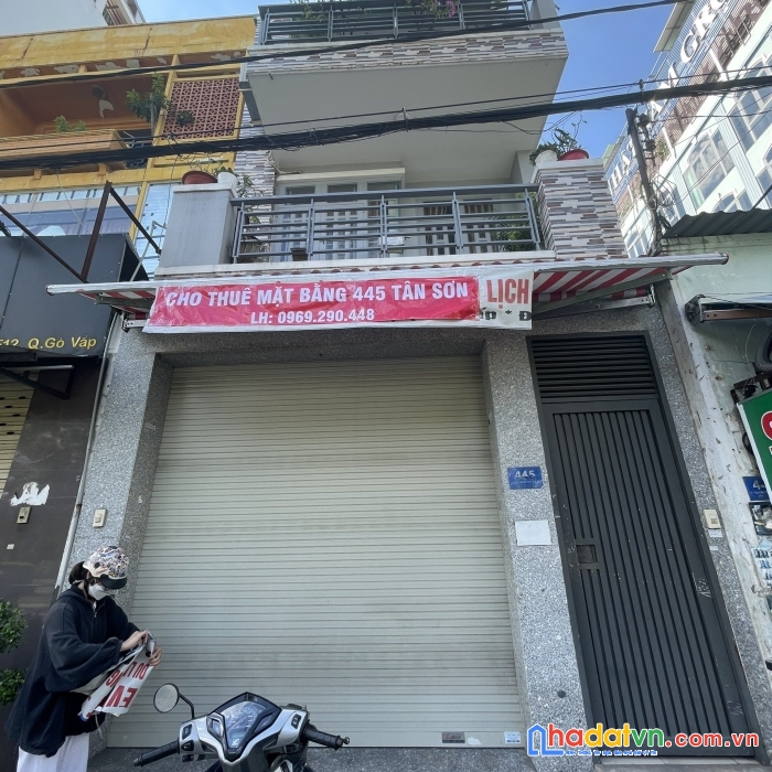 Cần sang nhượng mặt bằng mặt tiền đường tân sơn, phường 12, quận gò vấp.