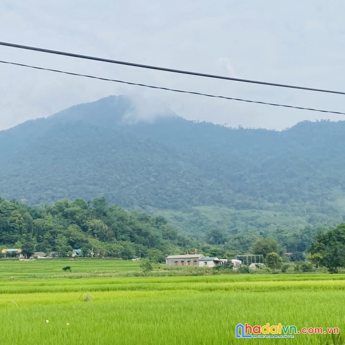 Chỉ 1,5 tỷ lô góc 2 mặt tiền, view cánh đồng, kẹp giữa đã có hàng xóm hà nội tại đà bắc - hòa bình