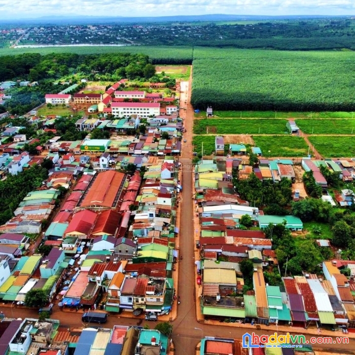 Cặp đôi đất nền siêu đẹp thông 2 mặt đường - mặt tiền 22m ngay trung tâm huyện krông năng