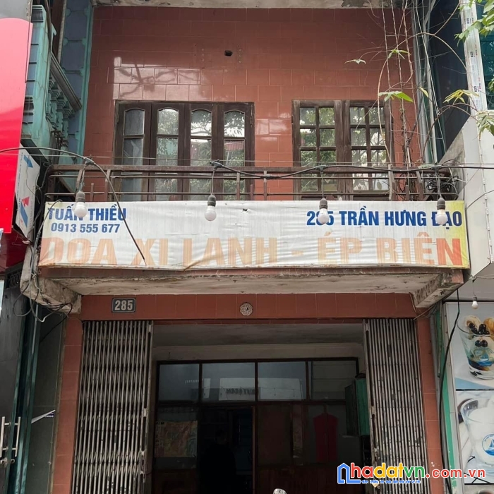 Chính chủ cần bán nhà mặt tiền 285 đường trần hưng đạo , tp thái bình
