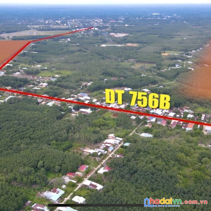 Đất rẻ ngay kcn đồng nơ , bình phước . thổ cư . shr . giá 450tr 250m2