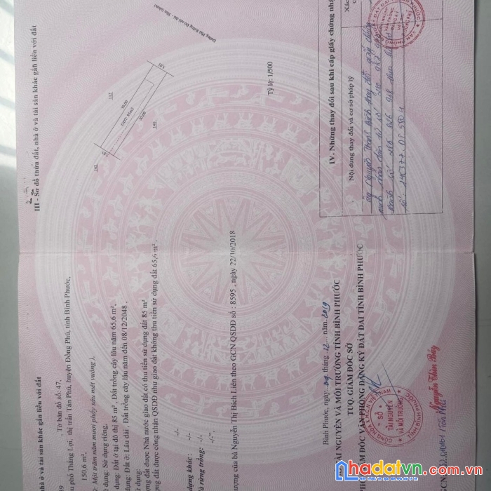 Đất ngay tt huyện đối diện kdl gần kcn becamex chỉ 2xxxk