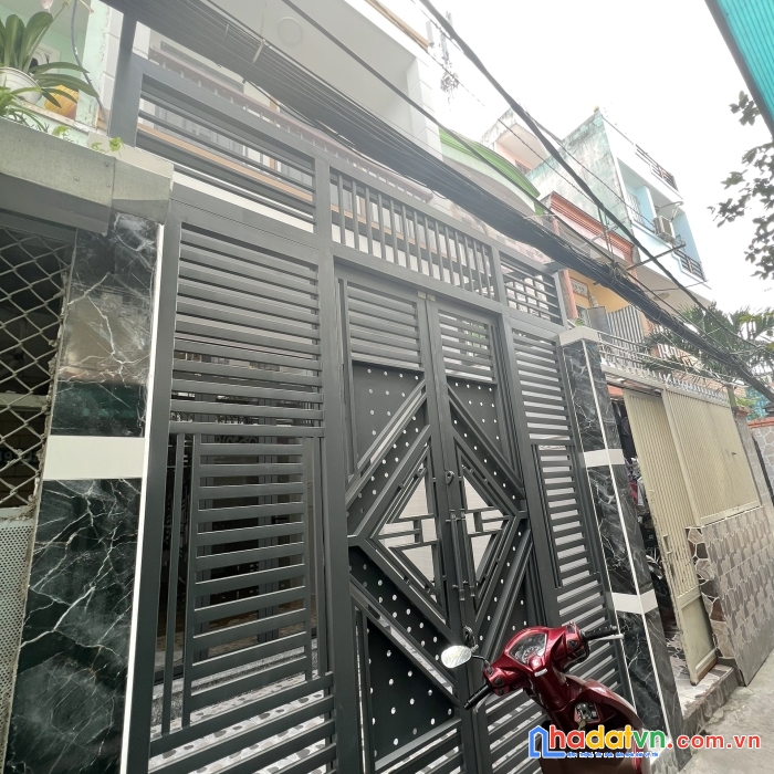 Nhà mới trệt/lầu hẻm thông đường phạm thế hiển p6q8