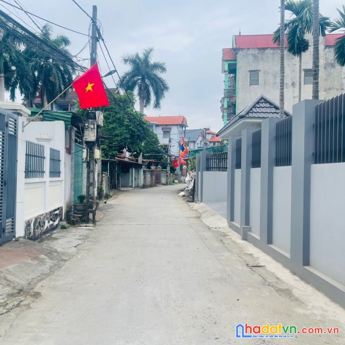 (hàng đẹp giá rẻ) 100m tại thôn đồng nhân - xã hải bối đông anh hn.đường 6m
