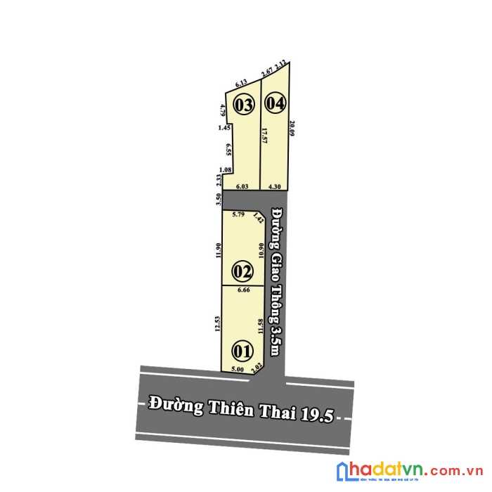 Chỉ 1 lô thiên thai - phường an tây