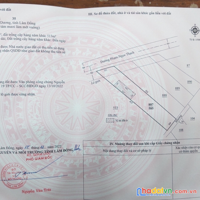 Sở hữu ngay lô đất đẹp tại đường phạm ngọc thạch, tt thạnh mỹ, huyện đơn dương, lâm đồng