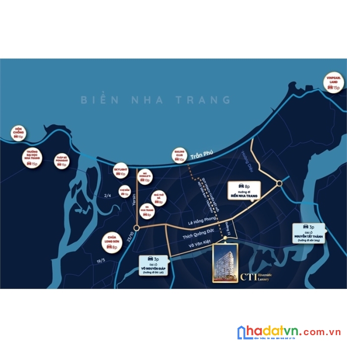 Bán căn hộ full nội thất view sông trung tâm thành phố nha trang