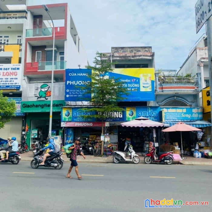 Mặt tiền 210 gò dầu quận tân phú, 8.1x18. giá 23.8 tỷ tl
